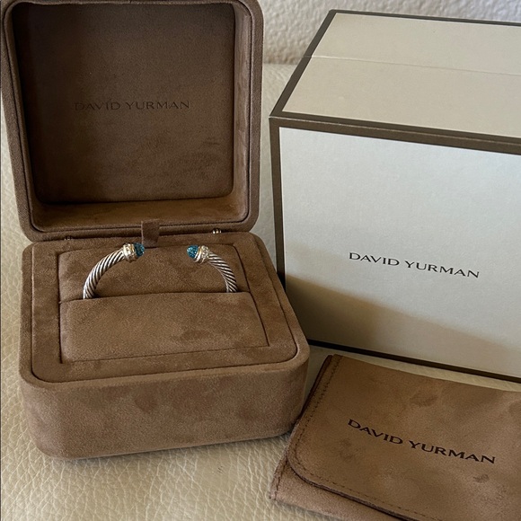 David Yurman Classic Cable Sterling Silver Women's Bracelet - Picture 3 of 5